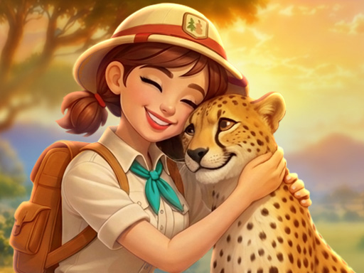Safari Story Mahjong mid-game with several tile pairs already cleared